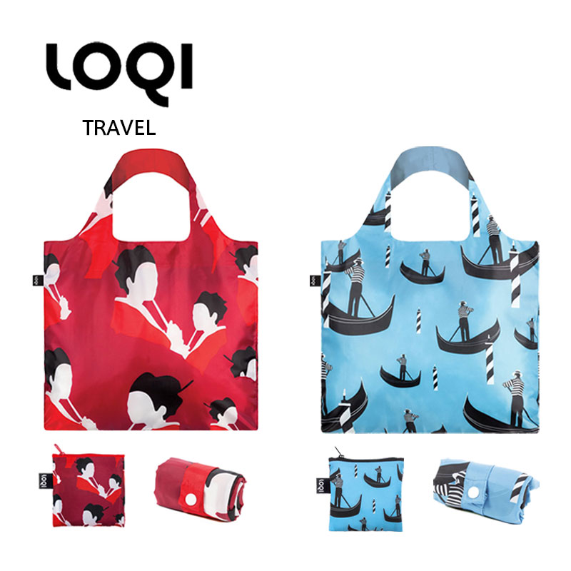 LOQI ローキー TRAVEL Geisha Gondola エコバッグ