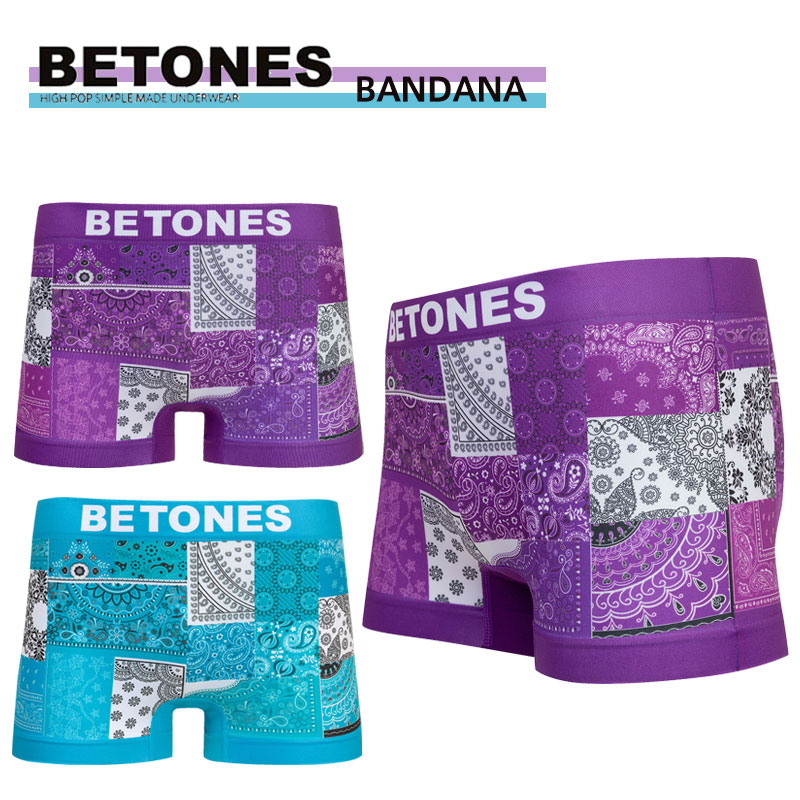 BETONES ビトーンズ BANDANA  バンダナ柄