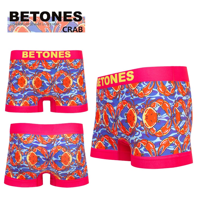 BETONES ビトーンズ CRAB PINK カニ