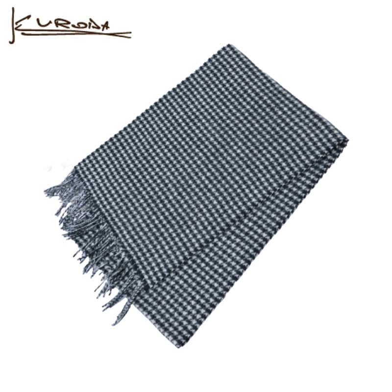 kuroda クロダ マフラー 千鳥柄 メンズ レディース