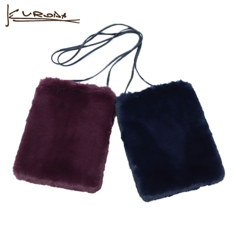 kuroda クロダ フェイクファーバッグ レディース