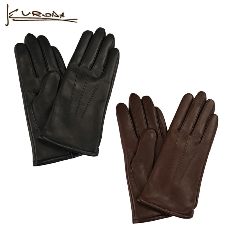 kuroda クロダ イタリアンラムレザー グローブ 羊革 手袋 レディース