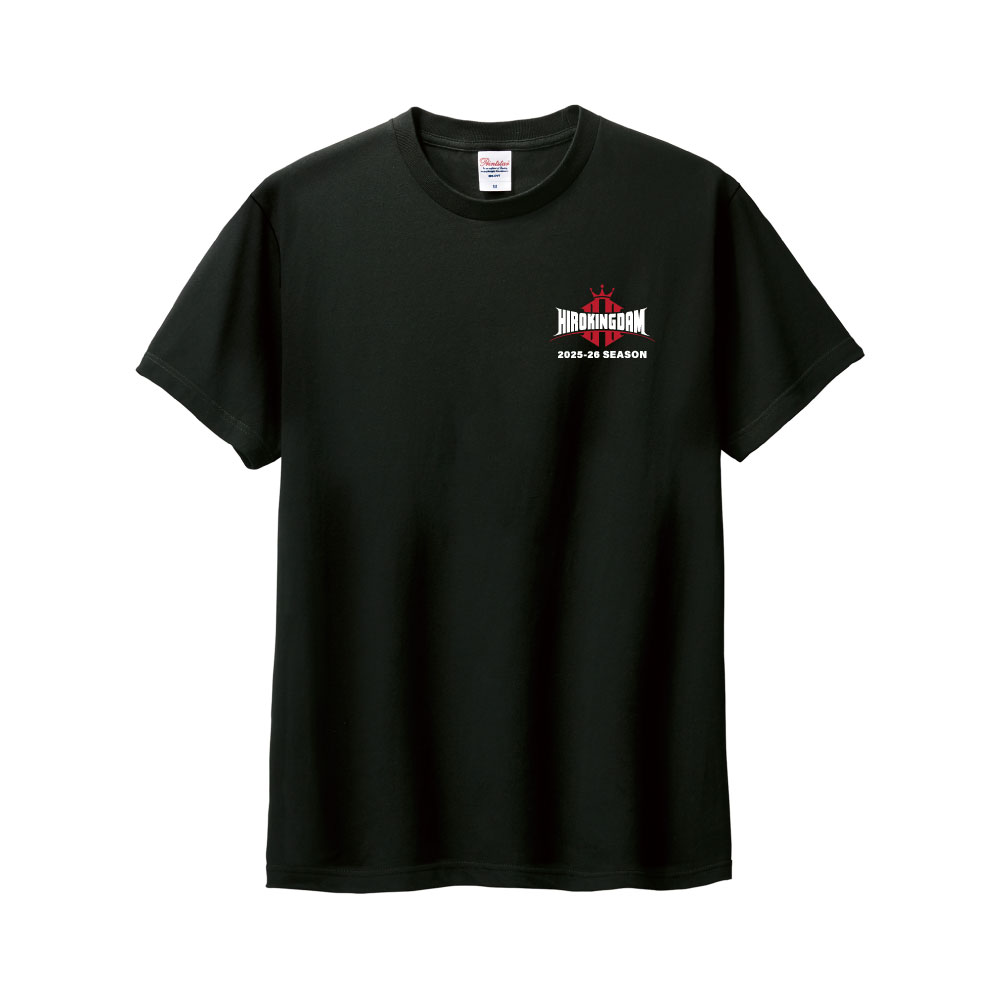 【Fantasista 第2回】東宏輝(東京ユナイテッドバスケットボールクラブ)｜コットンTシャツ（BLACK)（S）