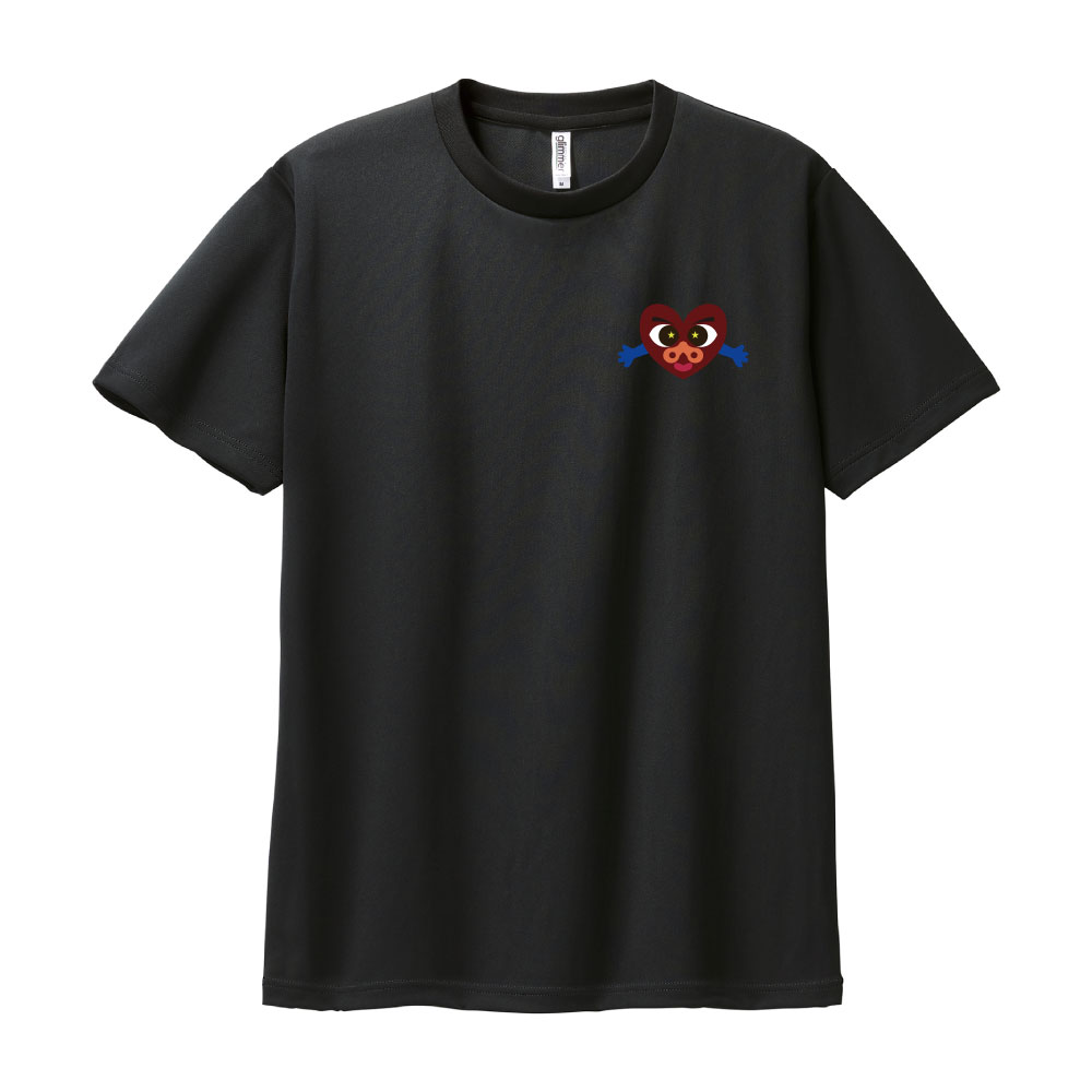 【Fantasista 第2回】Lupiena（千里金蘭女子バレー）｜ドライTシャツ（BLACK)（L）