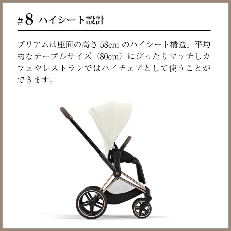 サイベックス プリアムJP4 フレーム+シートパック フルセット