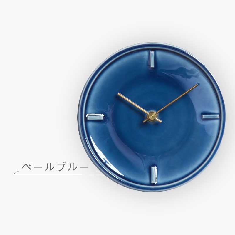 SUGY 杉浦製陶 壁掛け時計 GLAZED CLOCK