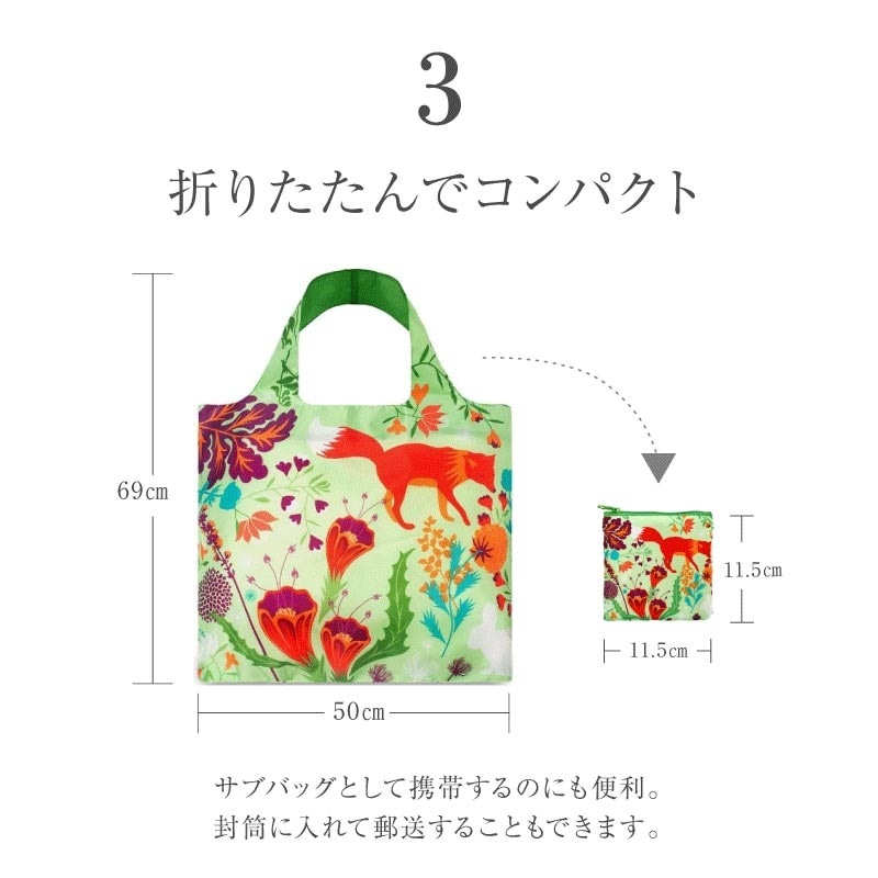 LOQI ローキー Kristjana S Williams エコバッグ コラボ