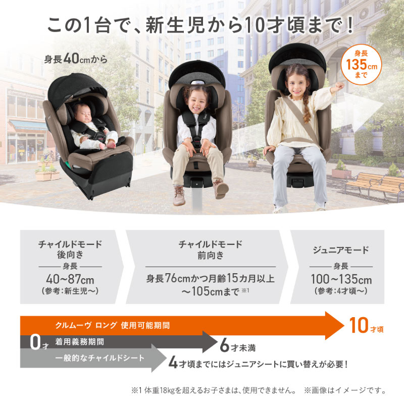 コンビ クルムーヴ ロング R129 エッグショック EA 【正規品