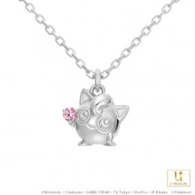 【ポケモン】プリン ネックレス シルバー