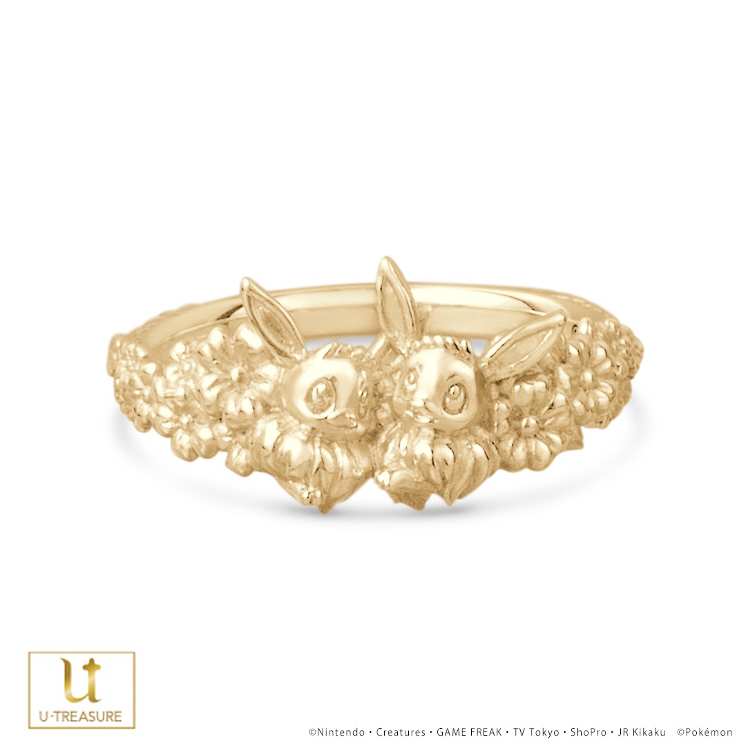 ポケモン】イーブイ フラワーリング K18イエローゴールド |GIV ギヴ
