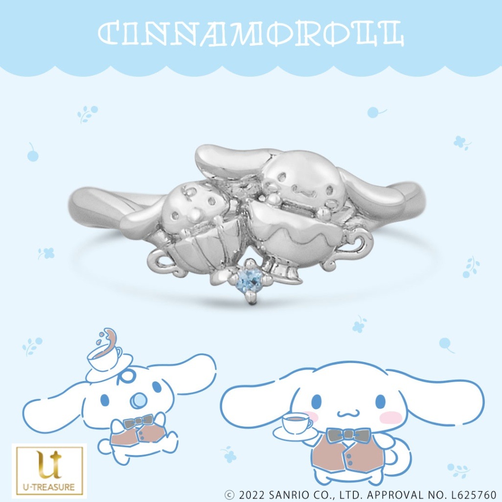 シナモロール】Cinnamoroll リング シルバー |GIV ギヴ：人気の