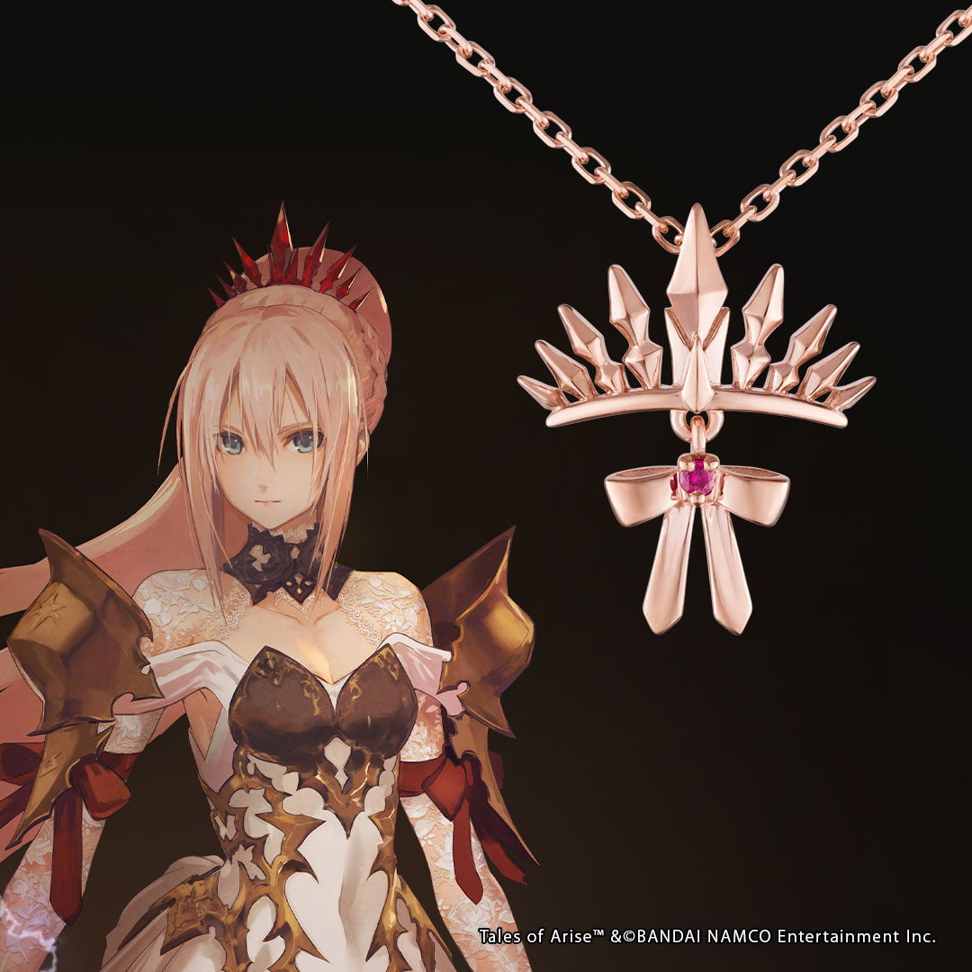 テイルズ オブ アライズ】シオン ネックレス シルバー（ピンクゴールド