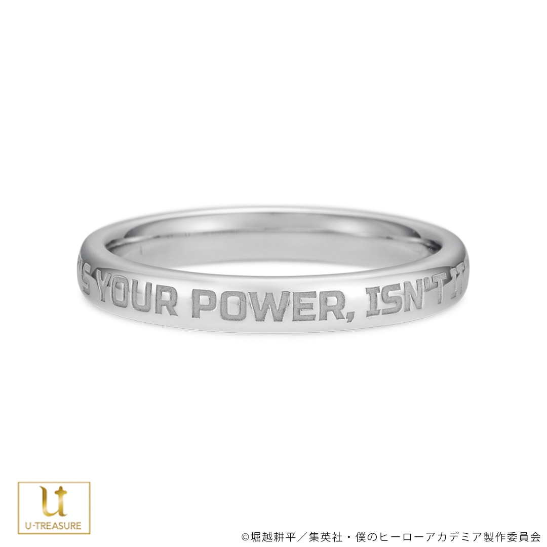 TVアニメ「僕のヒーローアカデミア」】メッセージリング 緑谷出久