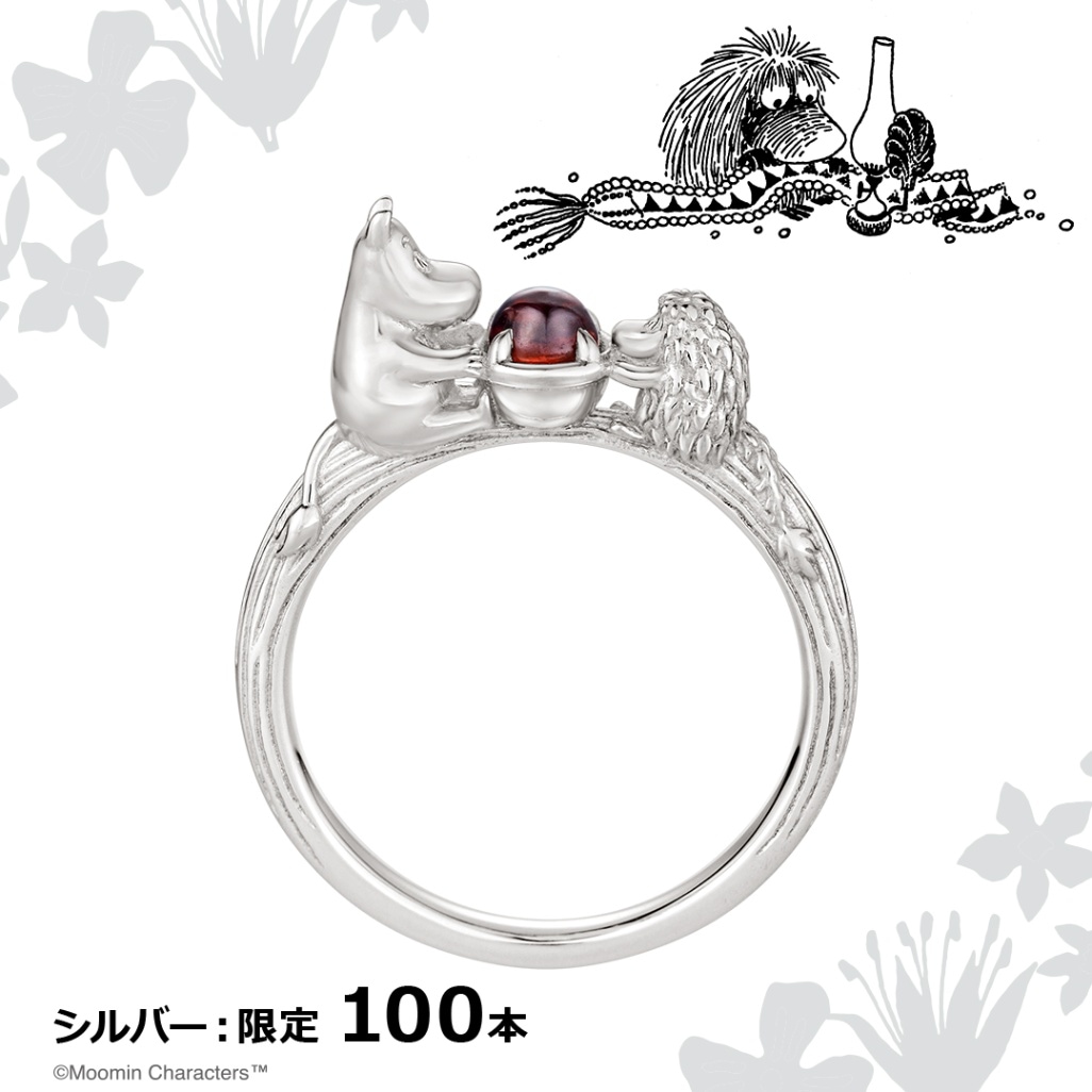 レアMOOMINXTHE KISS ムーミン シルバーリング レアMOOMINXTHE KISS ムーミン シルバーリング