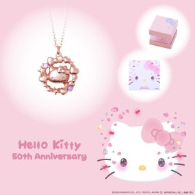 ڥꥪTHE KISS ϥƥ50ǯ С ͥå쥹 KITTY-50CZ