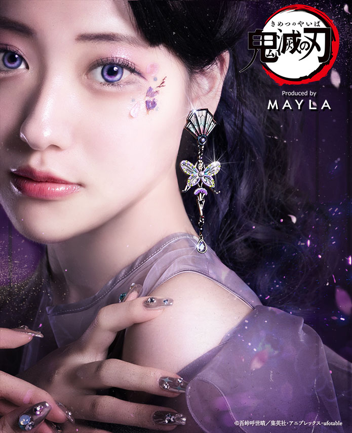 マイラ 鬼滅の刃 アイコニック イヤオブジェ ～オリジナル～ 鬼滅の刃】 MAYLA マイラ アイコニック イヤオブジェ