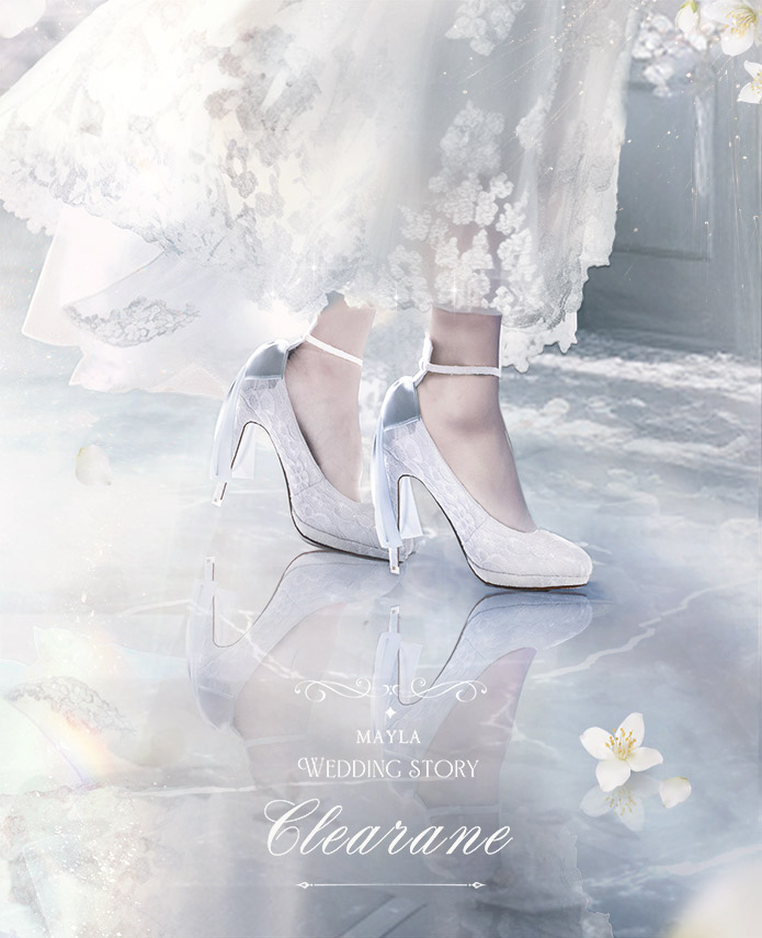 クレアレーヌ アムール】MAYLA マイラ ウエディングシューズ クレア