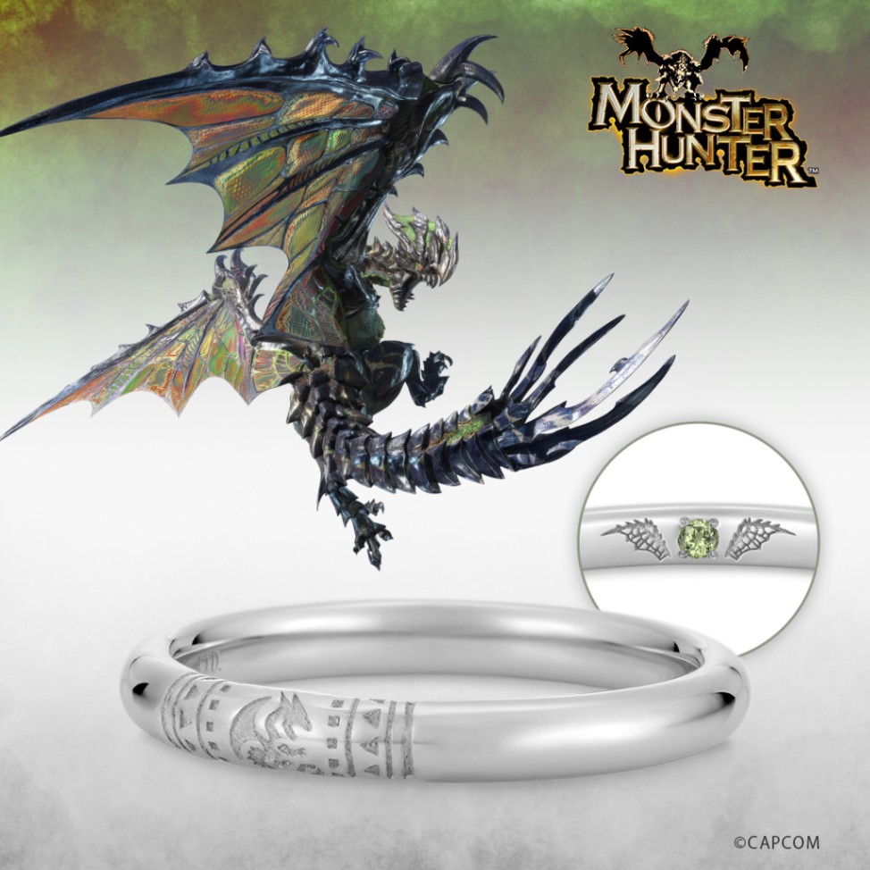 モンスターハンター】 ハンターの指輪 ライゼクス プラチナ ユニ