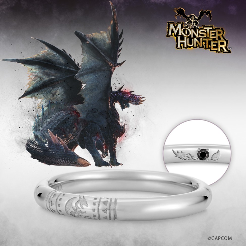モンスターハンター】 ハンターの指輪 アルバトリオン プラチナ ユニ