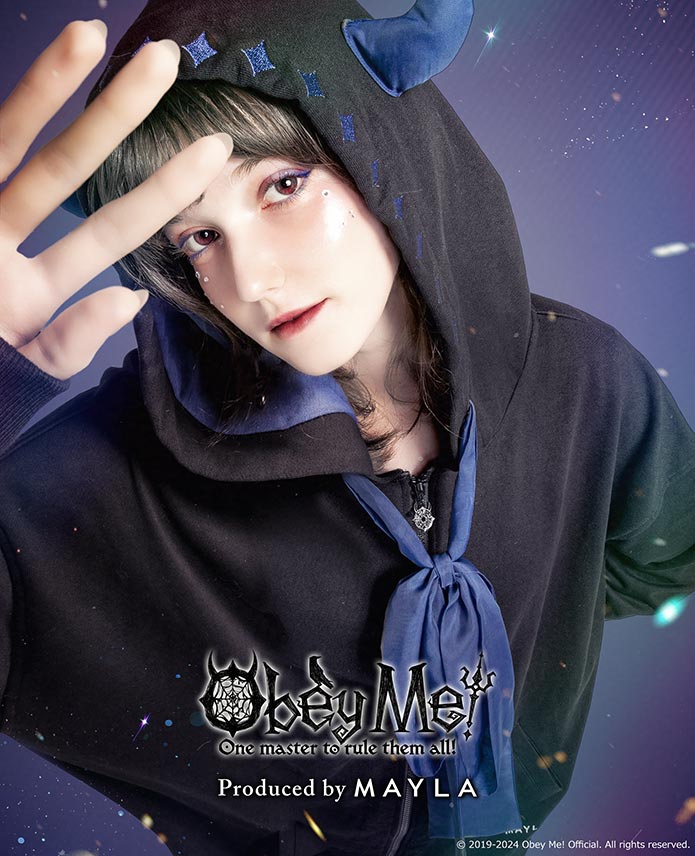 Obey Me!】MAYLA マイラ オベイミー! アイコニック フーディ Lucifer