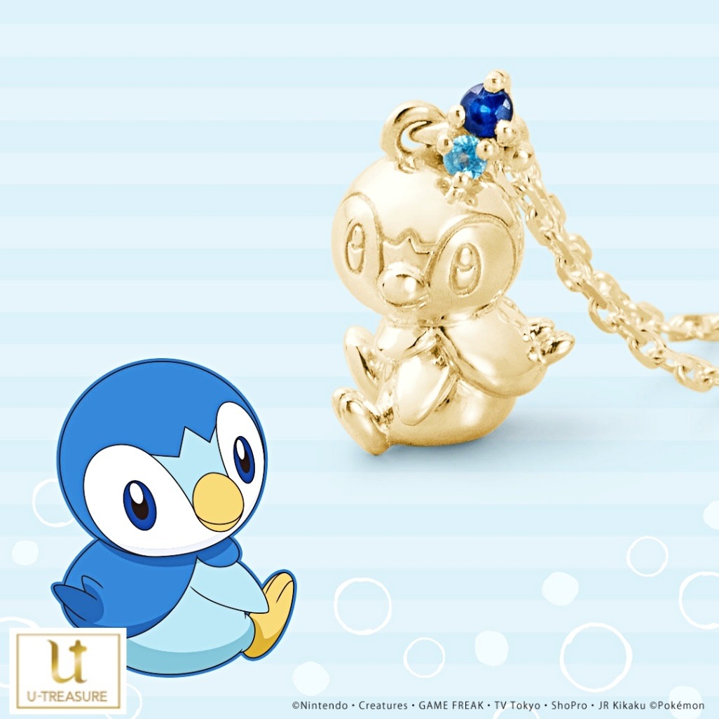 ポケモン】ポッチャマ ネックレス K18イエローゴールド |GIV ギヴ