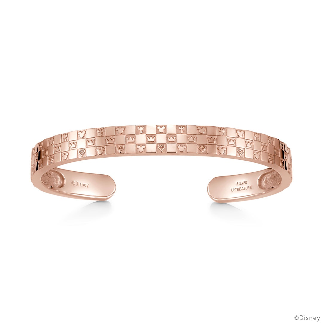 「キングダム ハーツ」 モノグラムバングル「トリプル」 シルバー(いぶし) 16250351552112.jpg