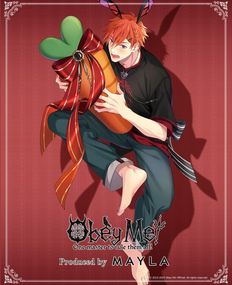 ��Obey Me!��MAYLA �ޥ��� ���٥��ߡ�! �������˥å� ��ܥ�T Beelzebub �٥를�֥� �ե꡼������ ��˥��å���