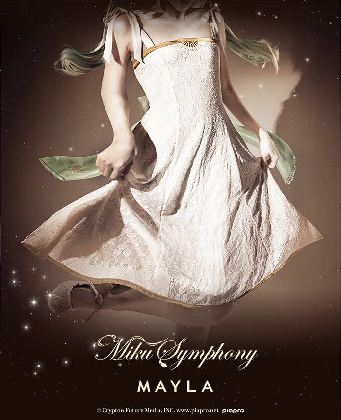 初音ミク】MAYLA マイラ 初音ミク シンフォニー アイコニック ドレス