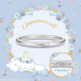 【サンリオキャラクターズ】 Cinnamoroll マリッジリング プラチナ|サンリオキャラクターズ