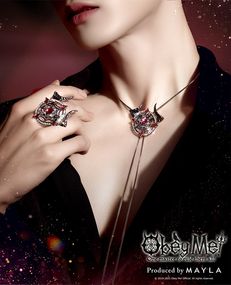 【Obey Me!】MAYLA マイラ オベイミー! アイコニック チョーカー＆リングオブジェ Beelzebub ベルゼブブ|Obey Me!