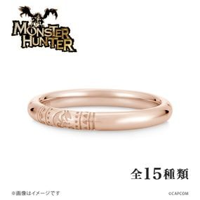 【モンスターハンター】 ハンターの指輪 K18ピンクゴールド ユニセックス|モンスターハンター