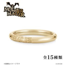 【モンスターハンター】 ハンターの指輪 K18イエローゴールド ユニセックス|モンスターハンター