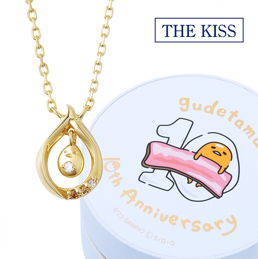 サンリオ　ぐでたま　THE KISS 受注生産　プラチナ　ネックレス サンリオ ぐでたま THE KISS 受注生産 プラチナ ネックレス ぐで