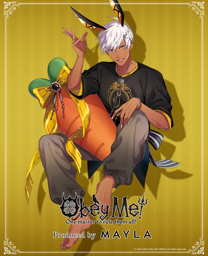 ��Obey Me!��MAYLA �ޥ��� ���٥��ߡ�! �������˥å� ��ܥ�T Mammon �ޥ�� �ե꡼������ ��˥��å���