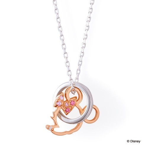 �ڥǥ����ˡ���THE KISS �ߥˡ� �ߥˡ��ޥ��� �ե��������֥���㡼�� �ͥå��쥹 ��ǥ����� ñ�ʡ�Disney��