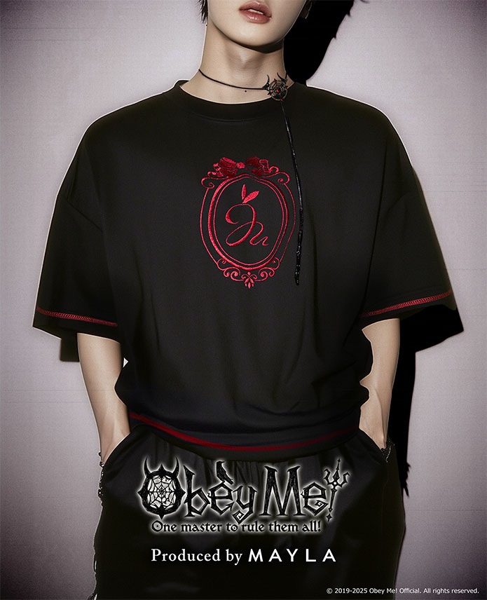 ��Obey Me!��MAYLA �ޥ��� ���٥��ߡ�! �������˥å� ��ܥ�T Beelzebub �٥를�֥� �ե꡼������ ��˥��å���