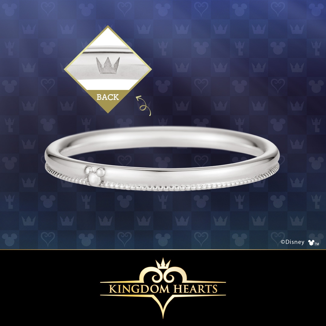 キングダム ハーツ」 幸運のマーク / リング シルバー925 結婚指輪