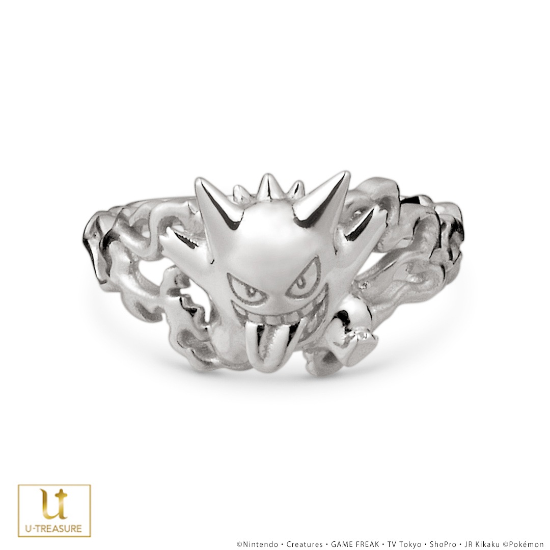 ポケモン ゲンガー リング シルバー Giv ギヴ 人気のキャラクターアクセサリー グッズ を集めたセレクトショップ