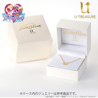 ����������Υ����顼�ࡼ��ۥ����顼�ࡼ�� �ͥå��쥹 Moonlight Necklace K18�ۥ磻�ȥ�����ɡ�SAILOR MOON��