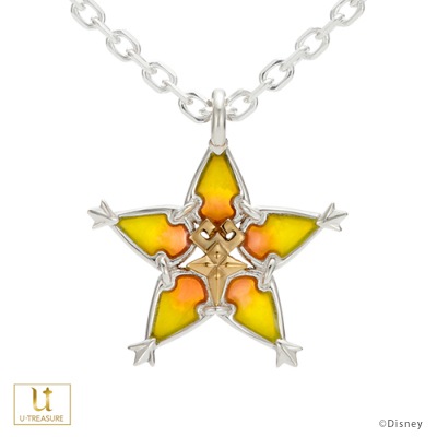 キングダム ハーツ つながりのお守り テラ ネックレス シルバー Giv ギヴ 人気のキャラクターアクセサリー グッズ を集めたセレクトショップ