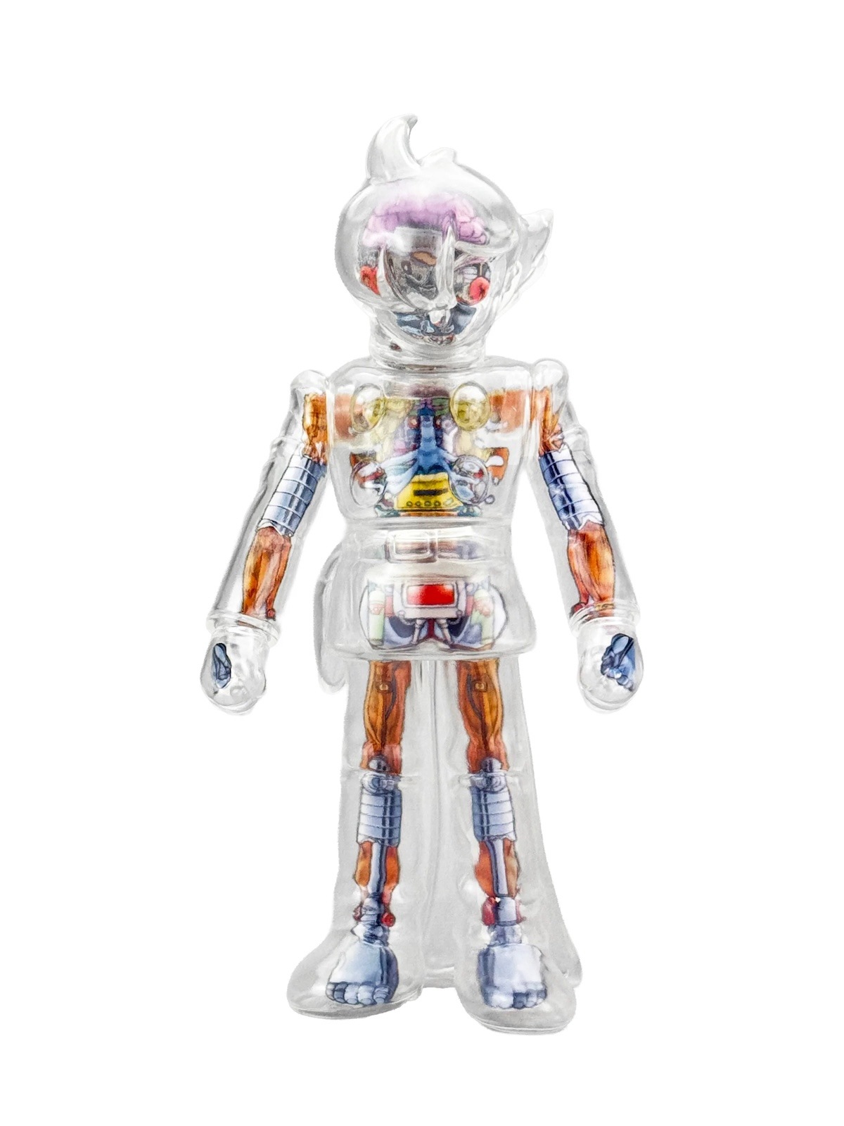 サイボーグ009】ソフビ フィギュア 009 島村ジョー スケルトン |GIV