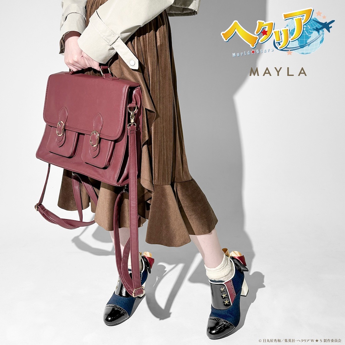 �ڥإ��ꥢ World��Stars��MAYLA �ޥ��� �������˥å� ���塼�����֥��� �֡��ƥ� �ɥ���
