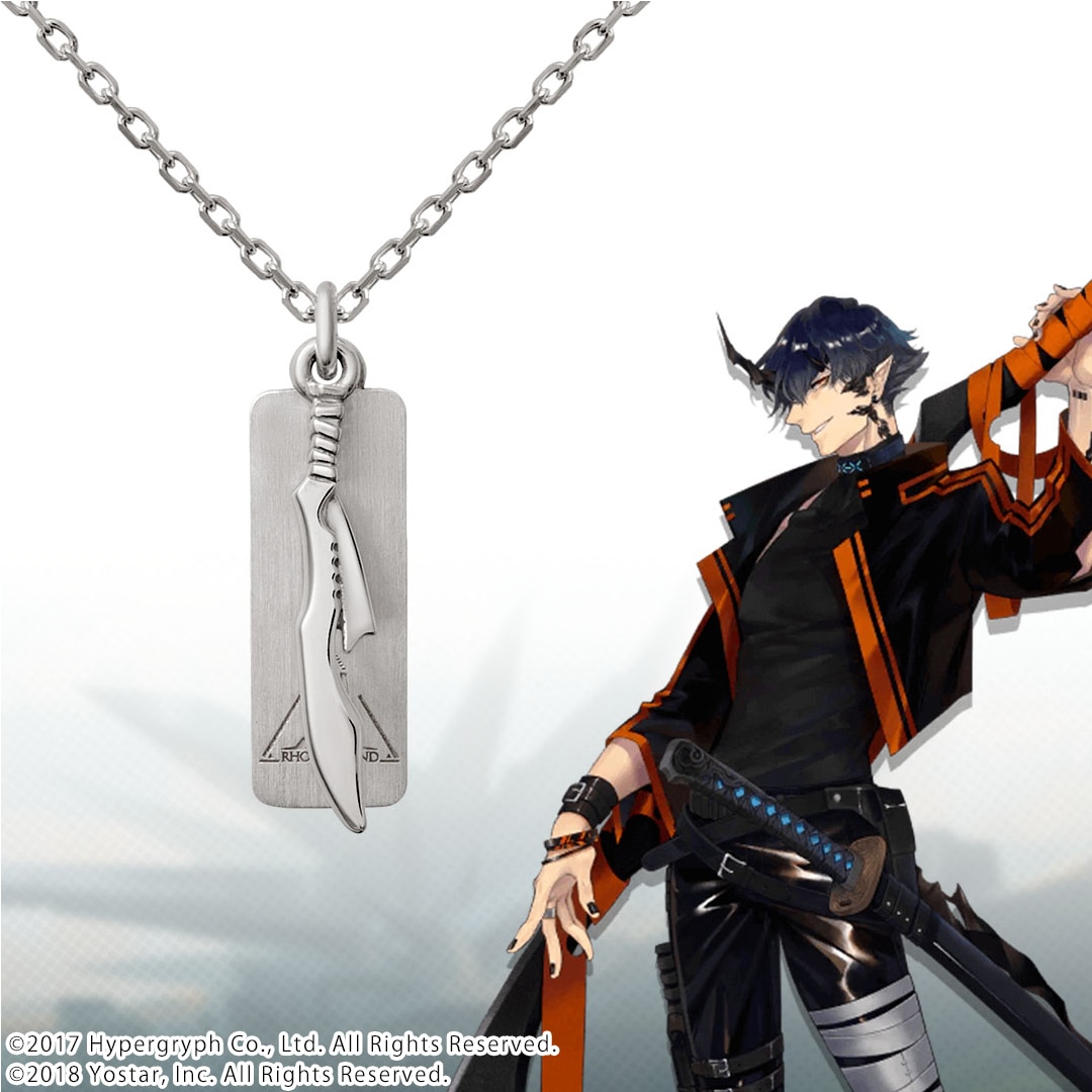 アークナイツ モチーフネックレス エンカク U-TREASURE ユートレジャー アークナイツ』ネックレスが11月22日13時～受注開始