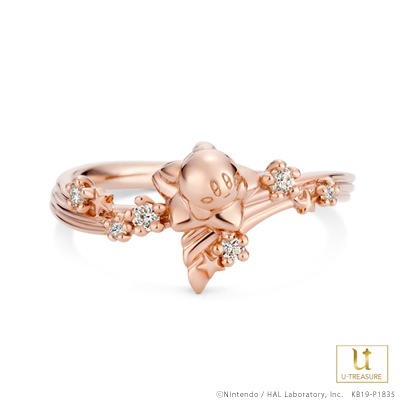 星のカービィ リング プラチナ×K18ピンクゴールド d9IyMANwl0OQ-