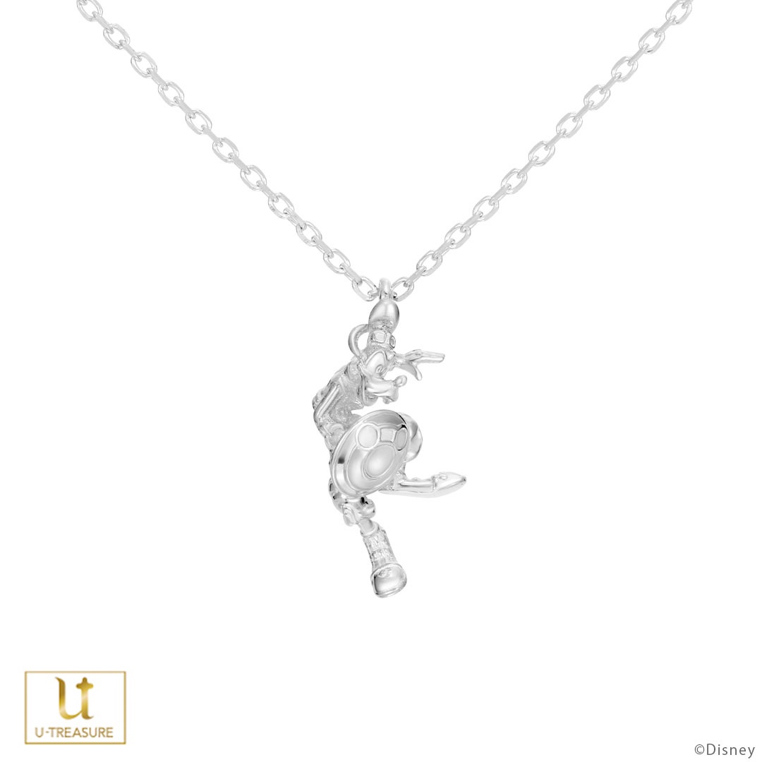 �֥��󥰥��� �ϡ��ġ� �ͥå��쥹 (�����ե���)  K18�ۥ磻�ȥ������