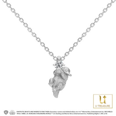 USJ　ファンタスティックビースト　ニフラージュエリースタンド&ネックレスリング USJ ハリーポッター ニフラー ジュエリースタンド ジュエリー付きの