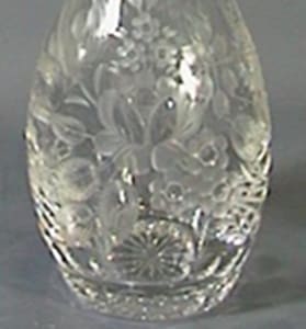 マイセンクリスタル　マイセンフラワー　デカンター　MFW/07/2914