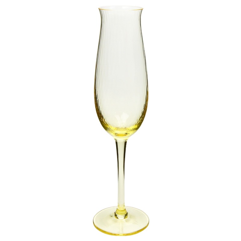 マイセン　波の戯れ　シャンパングラス　イエロー　29171/GE