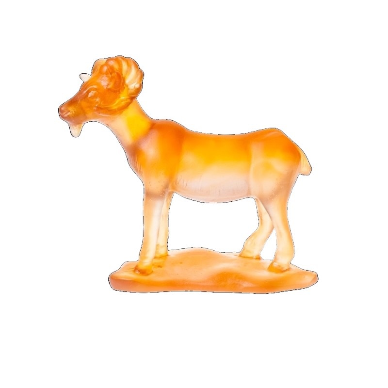 ドーム  オーナメント ヤギ 05558