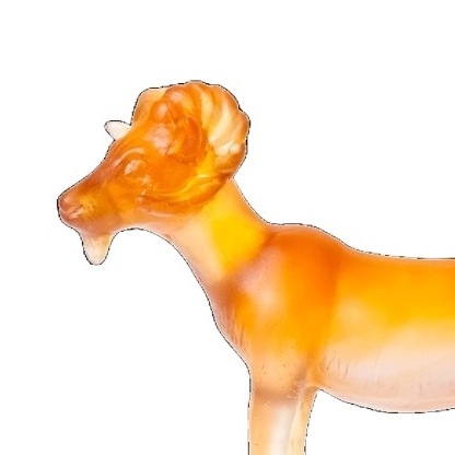 ドーム  オーナメント ヤギ 05558